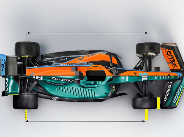 Vergleich Aston Martin AMR22/McLaren MCL36