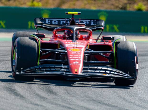 For Carlos Sainz, the race was already compromised with the qualifying result