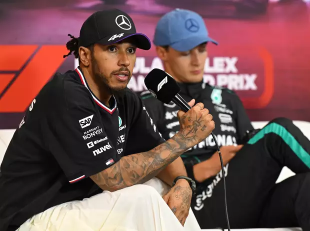 Foto zur News: "Verdienter Sieger" Hamilton stellt klar: "Ich wollte nicht stoppen"