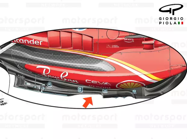 Foto zur News: Formel-1-Technik: Diese Änderungen verhalfen Ferrari zum Heimsieg in Monza