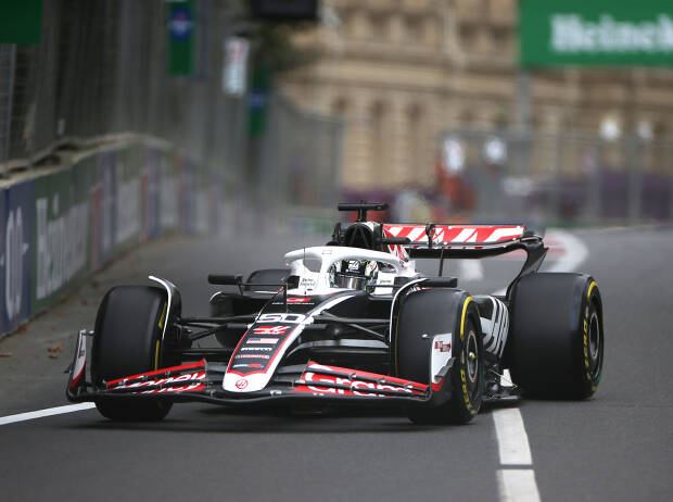 Foto zur News: Haas-Teamchef glaubt: Bearman hätte in Baku sogar Siebter werden können!