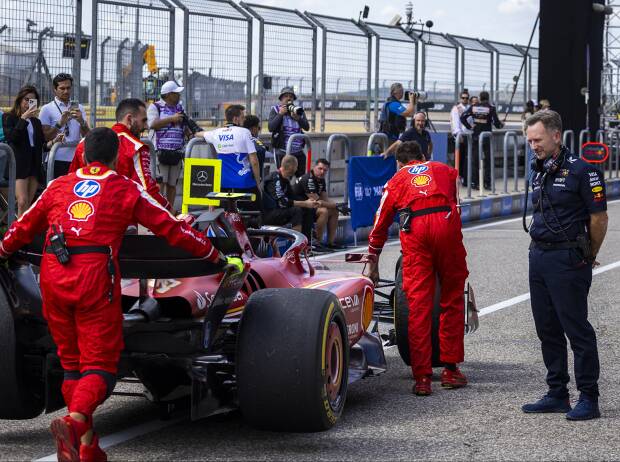 Foto für die Nachrichten: Horner verteidigt "starke Wende": Hinter dem Renntempo bleiben Fragezeichen