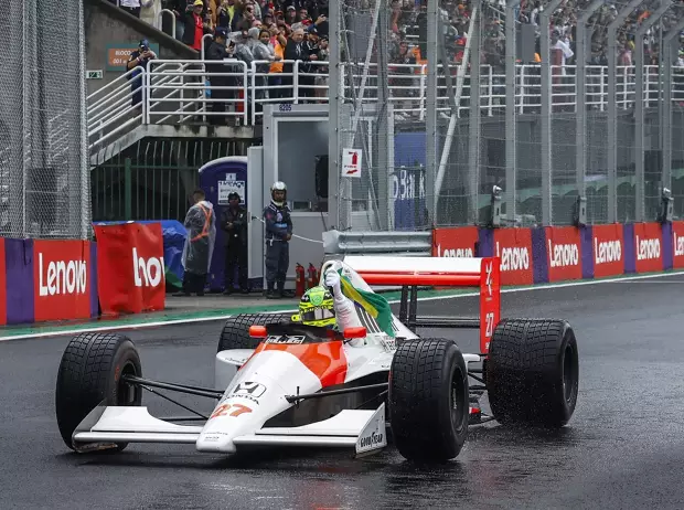 Foto für die Nachrichten: Hamiltons emotionaler Antrieb im Senna-McLaren: "Brauche wieder einen H-Kreis"