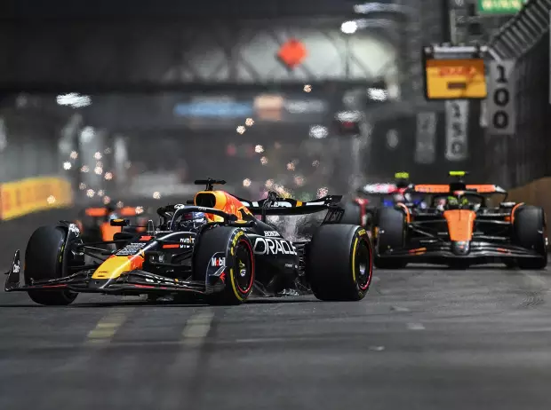 Foto zur News: Wer letzte Nacht am schlechtesten geschlafen hat: Lando Norris