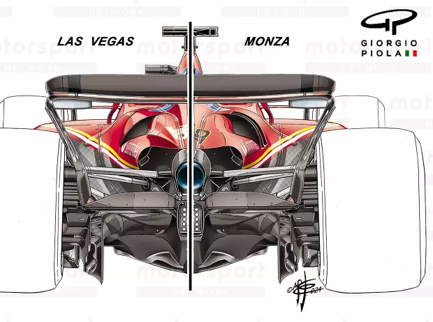 Foto zur News: Formel-1-Technik: Was Ferrari in Las Vegas für 2025 getestet hat