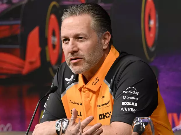 Foto zur News: Zak Brown: Formel 1 sollte anfangen, auch Tests richtig zu vermarkten