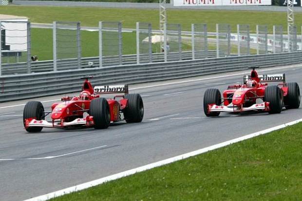 Foto zur News: Schumacher vs. Barrichello: Duell mit tiefen Wurzeln