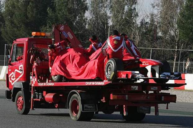 Foto zur News: Auch am Samstag ist Vettel der Test-Spitzenreiter