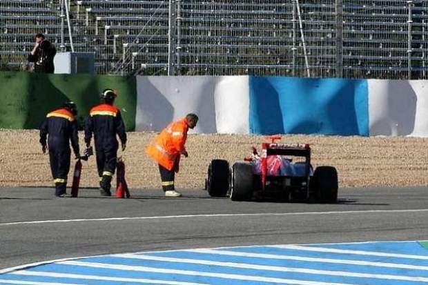 Foto zur News: Jerez: Räikkönen-Bestzeit beim Testauftakt