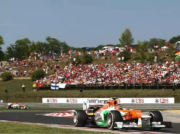 Foto zur News: Force India: Knapp an den Punkten vorbei