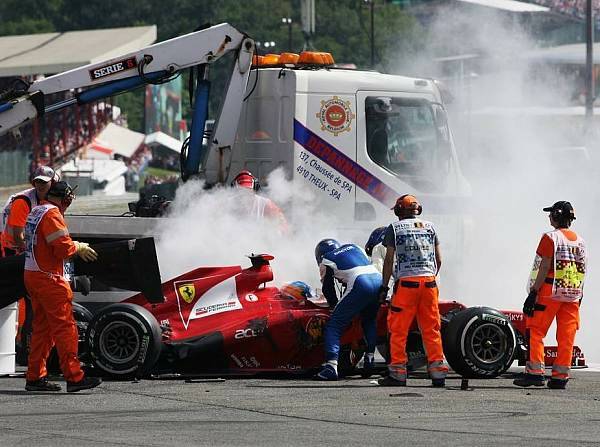 Foto zur News: Ferrari: Ein Schockmoment und zehn WM-Punkte