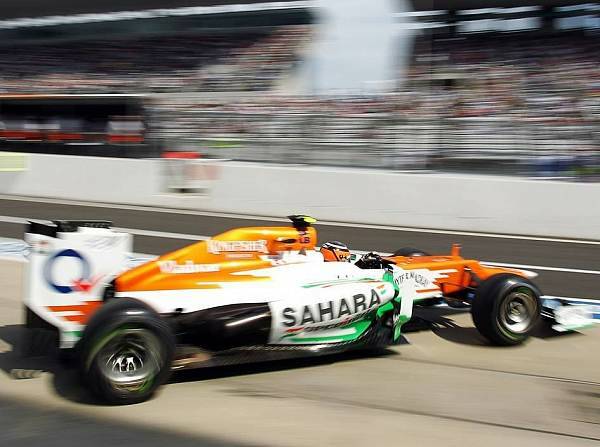 Foto zur News: Force India: Samstag mit Problemen