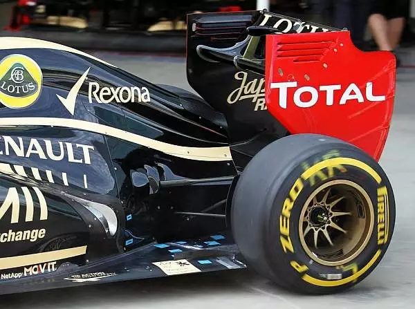 Foto zur News: Lotus: Neuer Auspuff für Räikkönen