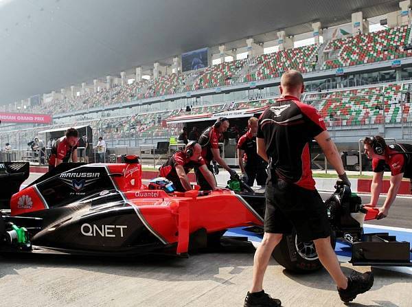 Foto zur News: Routine-Trainingstag für Marussia