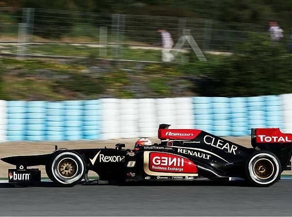 Foto zur News: Lotus: Grosjean vom E21 positiv überrascht