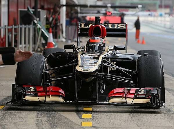 Foto zur News: Lotus: Wenige, aber schnelle Runden