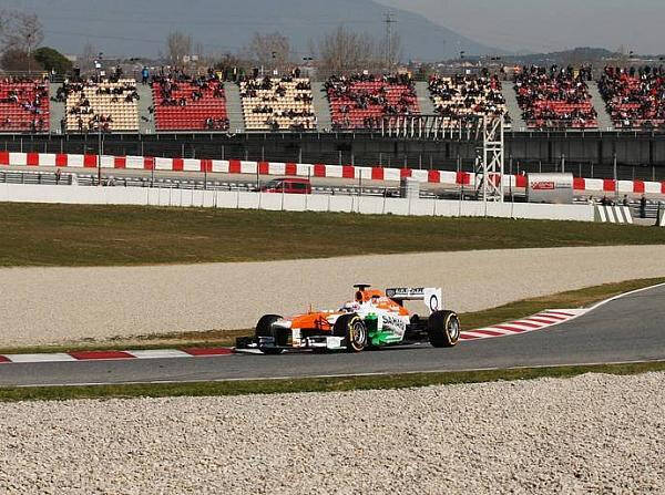 Foto zur News: Force India: Positives Fazit nach dem letzten Testtag