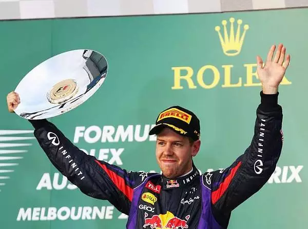 Foto zur News: Vettel: "Kein Grund, enttäuscht zu sein"