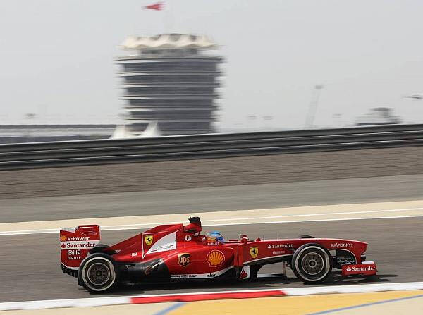 Foto zur News: "Positiver Tag" für Ferrari in Manama