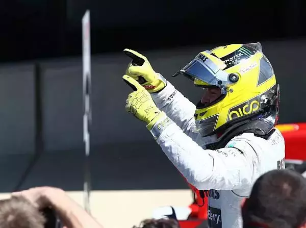 Foto zur News: Rosberg jubelt über "ganz, ganz besonderen Tag"