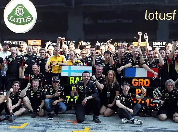 Foto zur News: Lotus bärenstark aber knapp an Vettel gescheitert