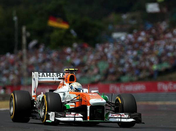 Foto zur News: Force India: Nur Sutil von Setup-Problemen verschont