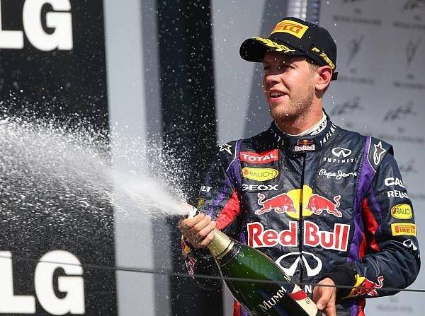 Foto zur News: Vettel nicht ganz zufrieden mit Platz drei