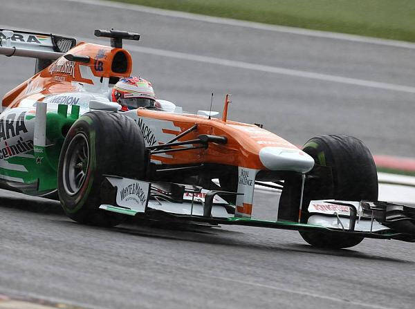 Foto zur News: Force India fast mit Volltreffer im Qualifying