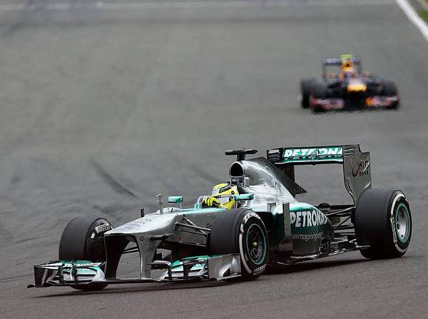 Foto zur News: Rosberg: Im Trockenen keine Chance