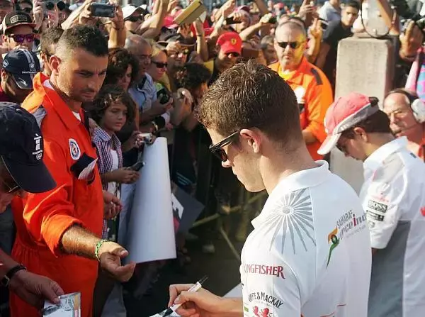 Foto zur News: Di Resta: Monza vor der Brust, Ferrari im Kopf