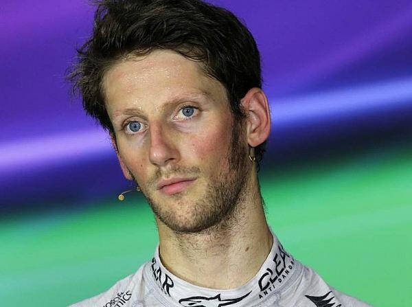 Foto zur News: Grosjean: "Es ist gut vorne zu stehen"