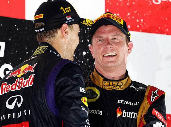 Foto zur News: Lotus: Räikkönen stürmt nach vorn - Grosjean geht Luft aus