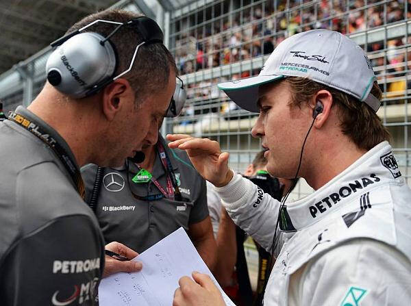 Foto zur News: "Das war's": Rosberg verunsichert Frontflügel-Problem nicht