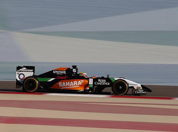 Foto zur News: Force India: Eine gute Testwoche endet mit Pech