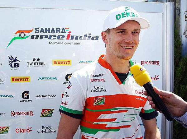 Foto zur News: Hülkenberg ganz locker: Force India gut gerüstet