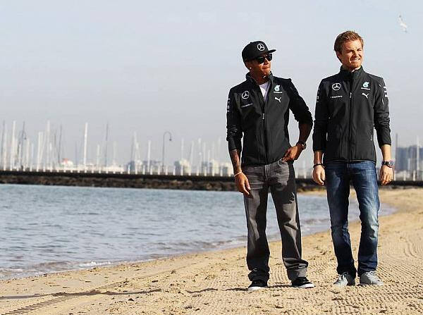 Foto zur News: Rosberg #AND# Hamilton: Hochzeitsglocken bei Mercedes?