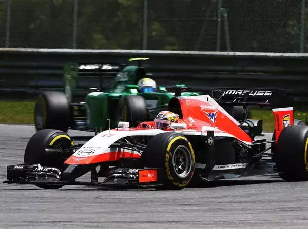 Foto zur News: Marussia schlägt Caterham in Spielberg knapp