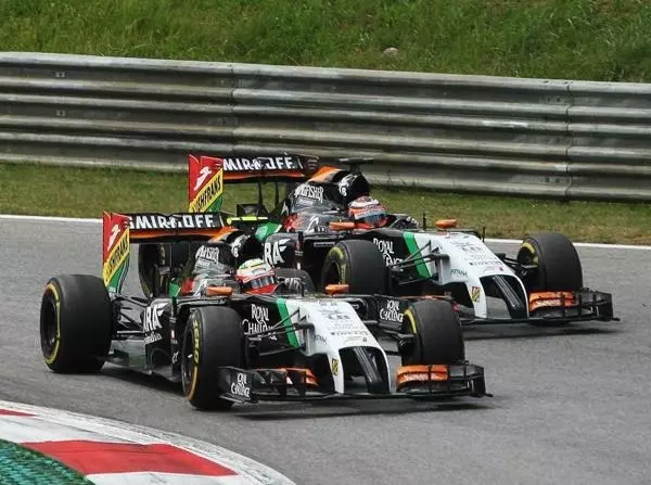 Foto zur News: Force India fiebert Heimrennen entgegen