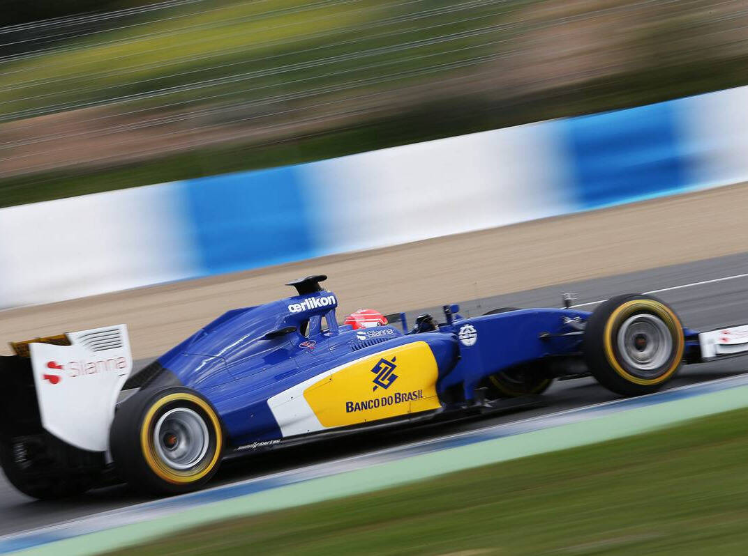 Foto zur News: Sauber-Neuling Felipe Nasr: Bestzeit in Jerez ist "schön"