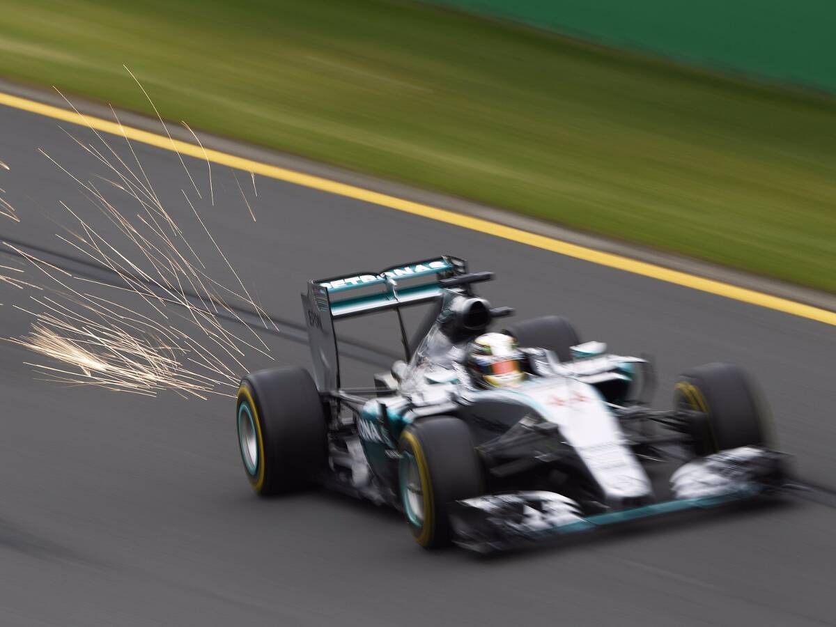 Foto zur News: Mercedes: Lewis Hamilton "viel schneller als erwartet"