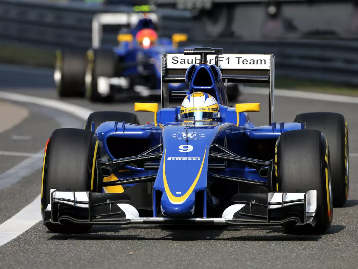 Foto zur News: Sauber: Neuer Frontflügel lässt weiter auf sich warten