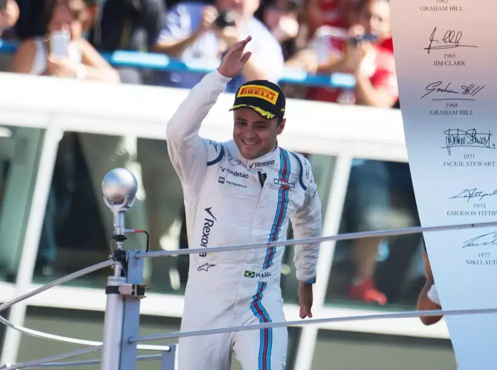 Foto zur News: Williams: Felipe Massa dank Rosberg-Ausfall auf dem Podium