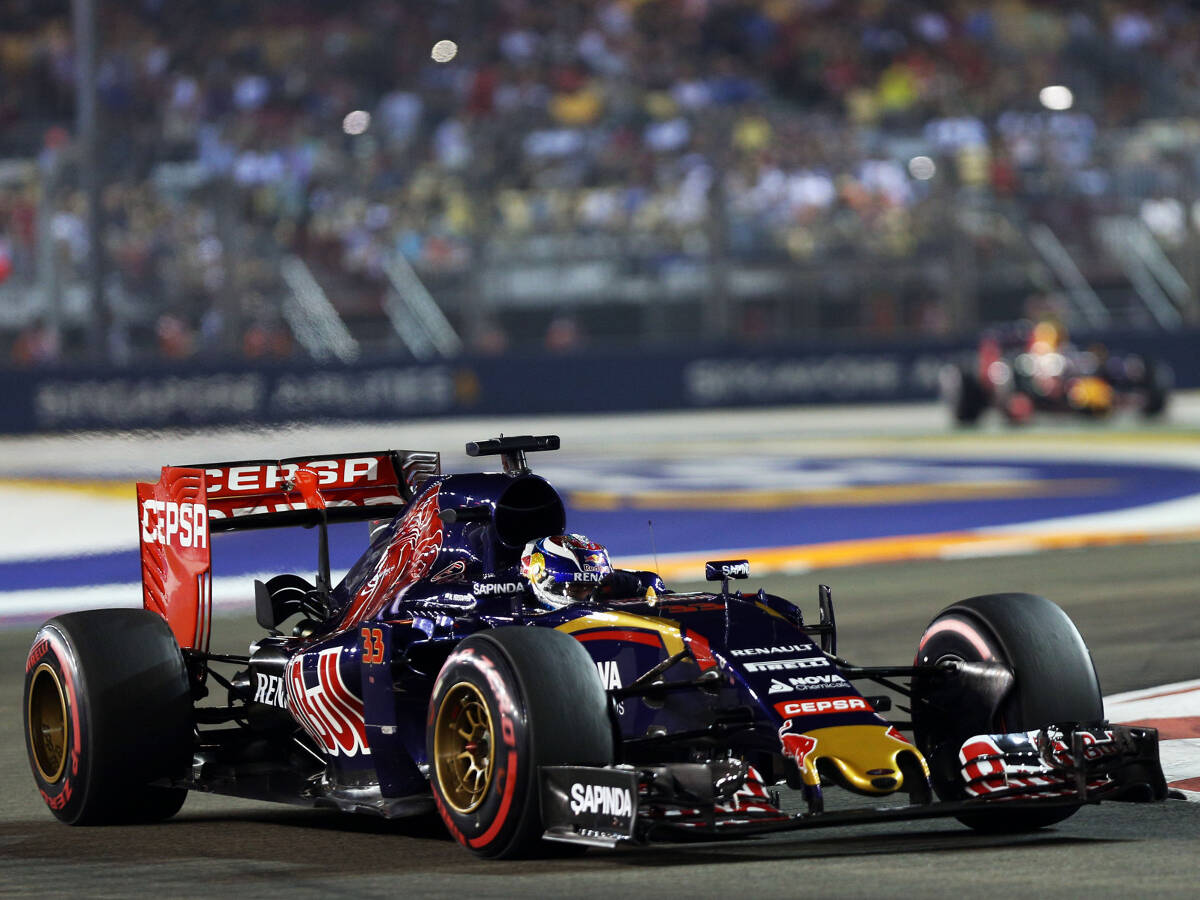 Foto zur News: Toro Rosso in Singapur: Sainz übertreibt, Verstappens übertrifft