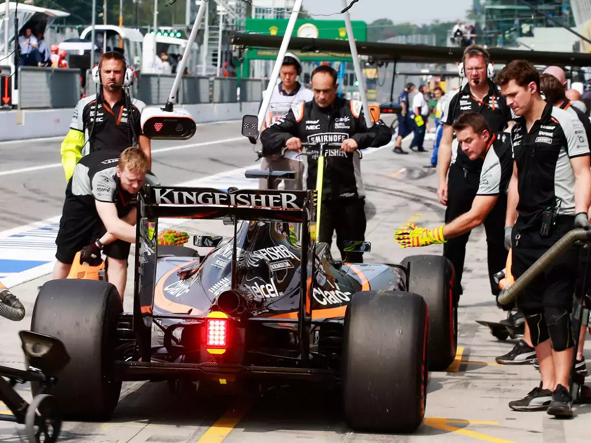 Foto zur News: Force India in Monza: "Wir sind nicht dort, wo wir sein wollen"