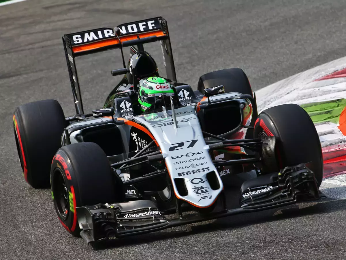 Foto zur News: Force India: Autoscooter kostet Nico Hülkenberg WM-Punkte