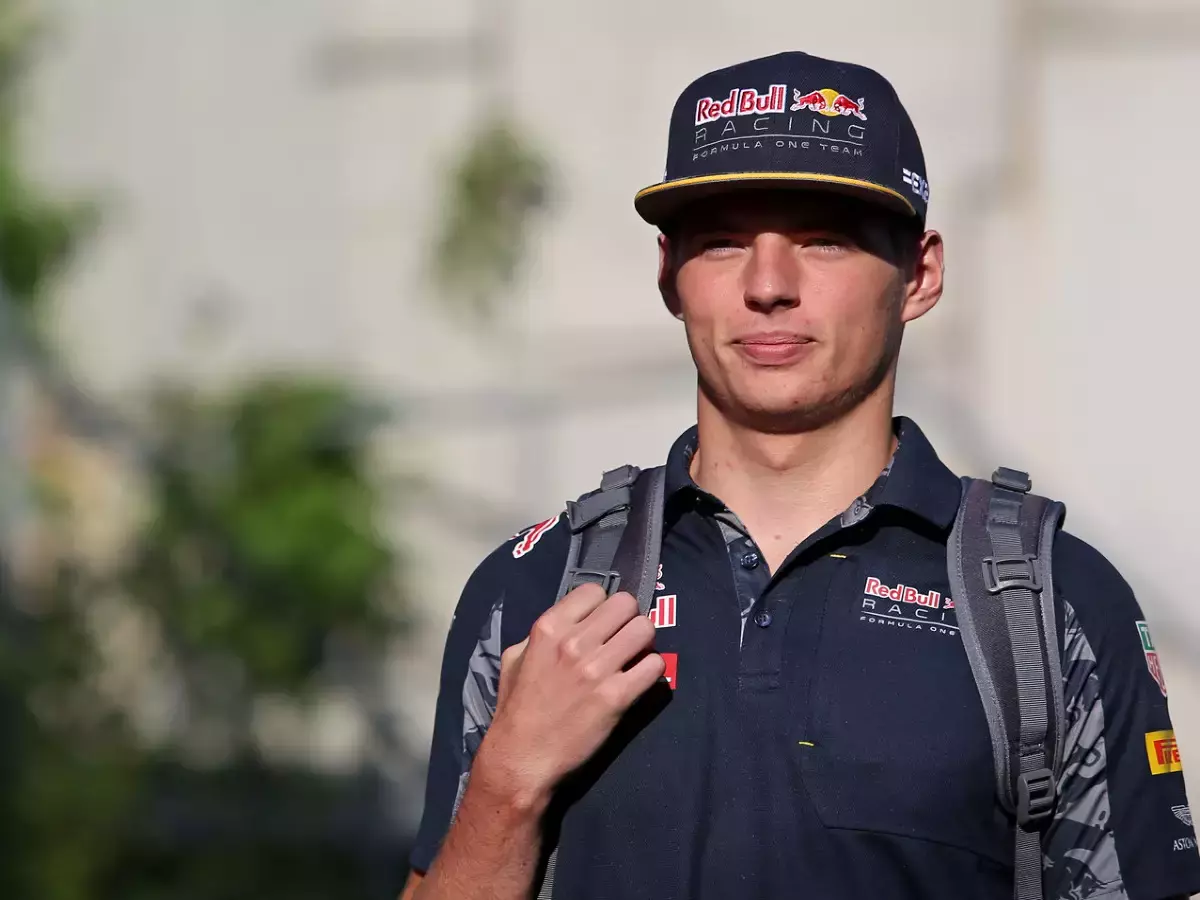 Foto zur News: Max Verstappen spielt Singapur-Favoritenrolle herunter