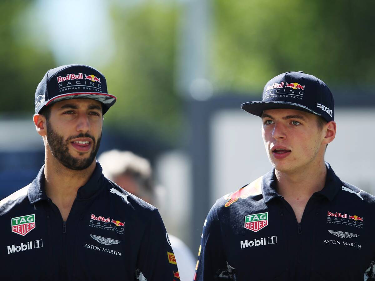 Foto zur News: Ricciardo: Warum Verstappen an der Strecke kein Teenager ist