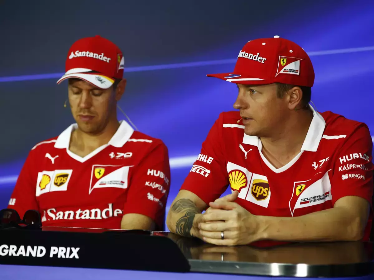 Foto zur News: Kimi Räikkönen: Nach Austin nicht mit Vettel gesprochen