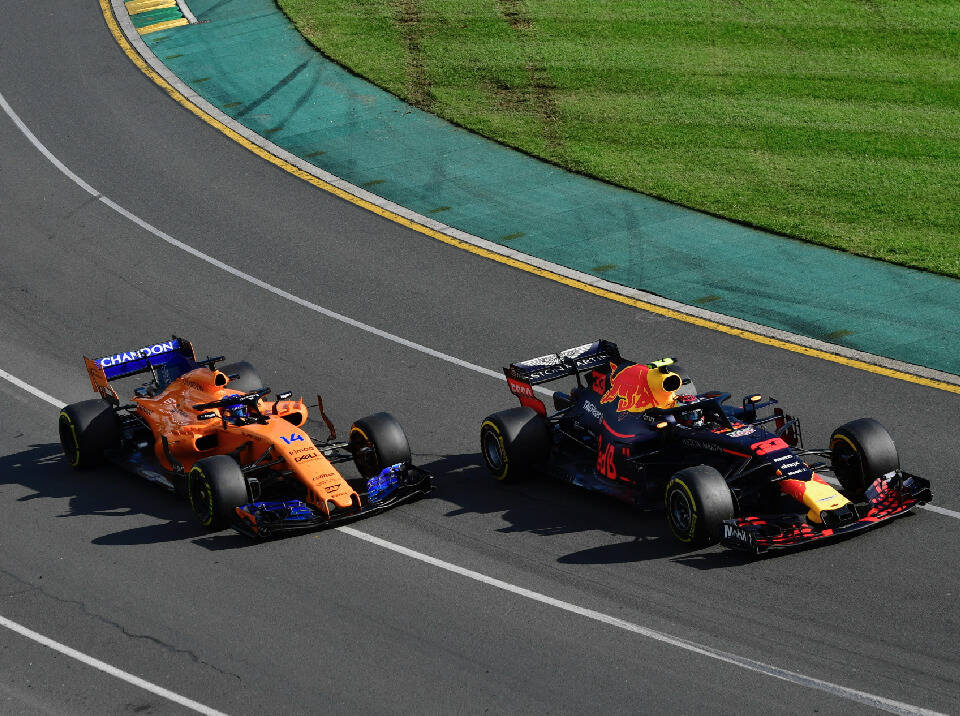 Foto zur News: Fernando Alonso: Dachte, Max Verstappen will mich reinlegen!