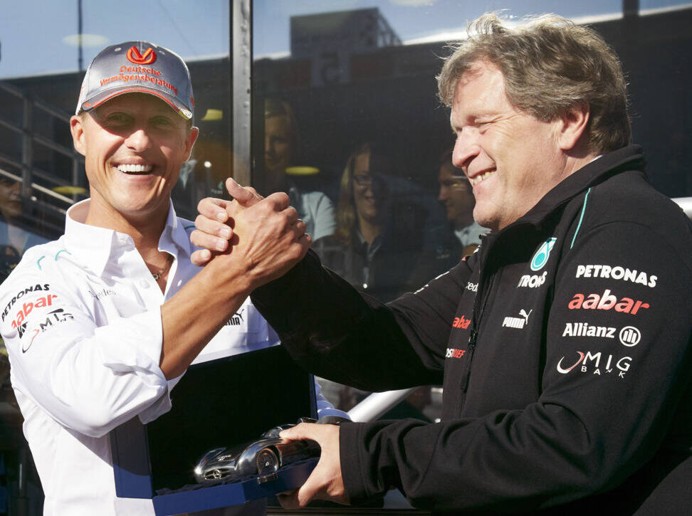 Foto zur News: Norbert Haug: Hamilton und Schumacher "gehen den Leuten auf den Wecker"